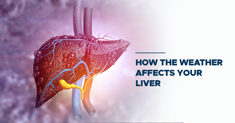 how the weather affects your liver