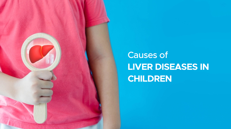 What can cause liver disease in kids