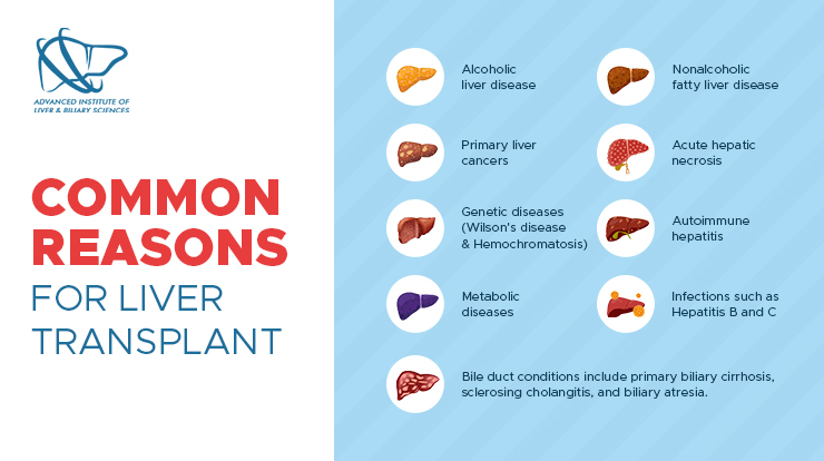 common reasons for liver transplant