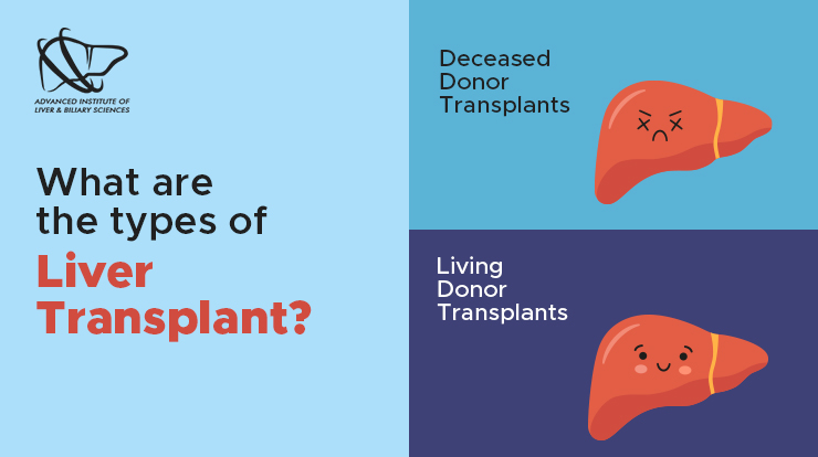 what are the types of liver transplant