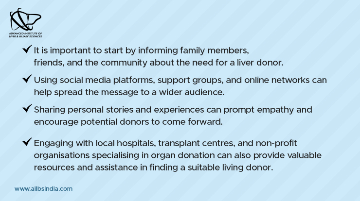 living donor for liver transplant in India