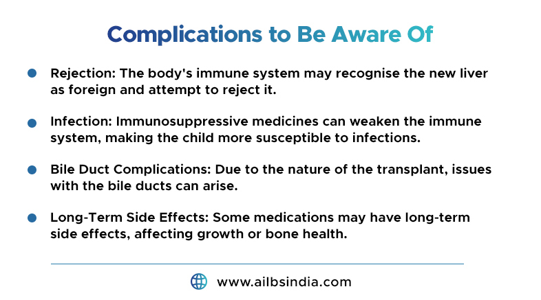 pediatric liver transplant techniques and complications 