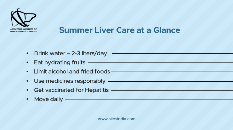 liver health matter in summer